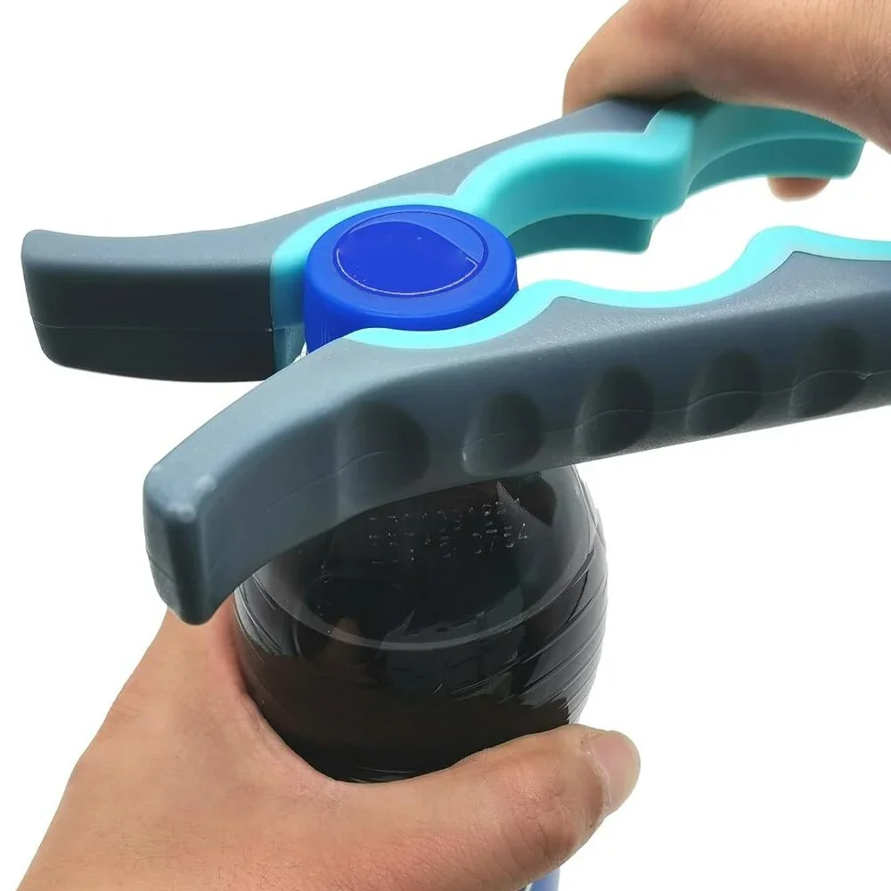 Jar Bottle Can Opener for Weak Hands Seniors w Arthritis Multi Use‎ Lid Remover